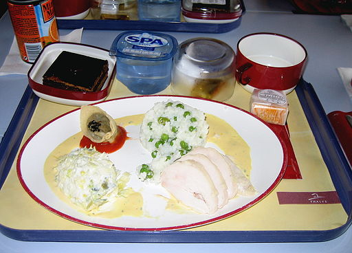 Restauration à bord du train Thalys